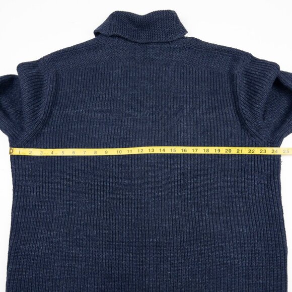 Polo by Ralph Lauren Navy Blue Cardigan Sweater - Picture 11 of 12